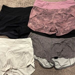 Lululemon high waisted shorts